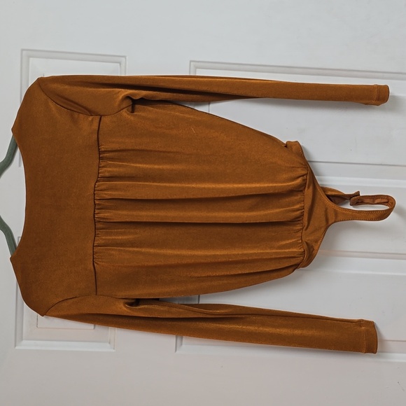 Turnt Bodysuit in Honey Ginger Free People - Picture 6 of 13